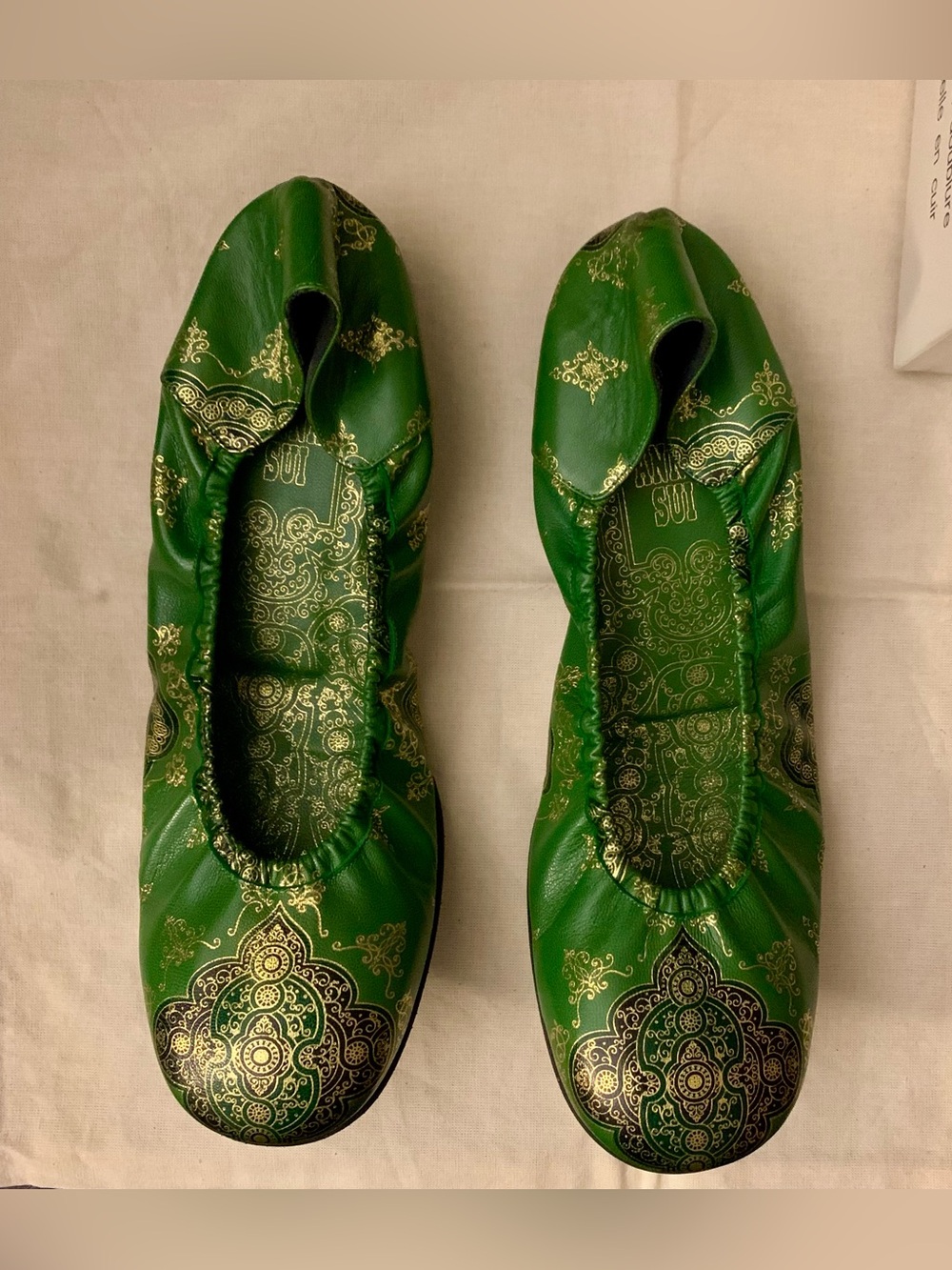 NIB Vintage Anna Sui Runway Flats 40